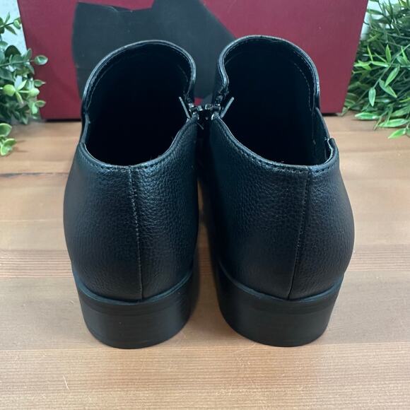 Kensie Women's Sammy Black Ankle Boots Bootie Size 6.5 - Picture 4 of 7